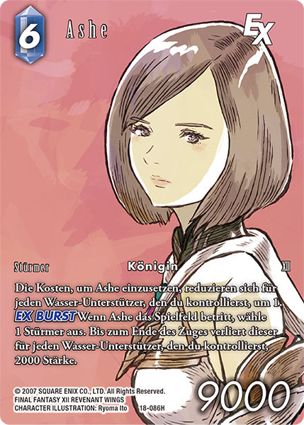 Final Fantasy Opus 18-086 H Ashe Wasser
