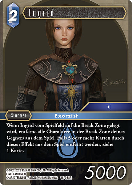 Final Fantasy Opus 18-088 R Ingrid Wasser