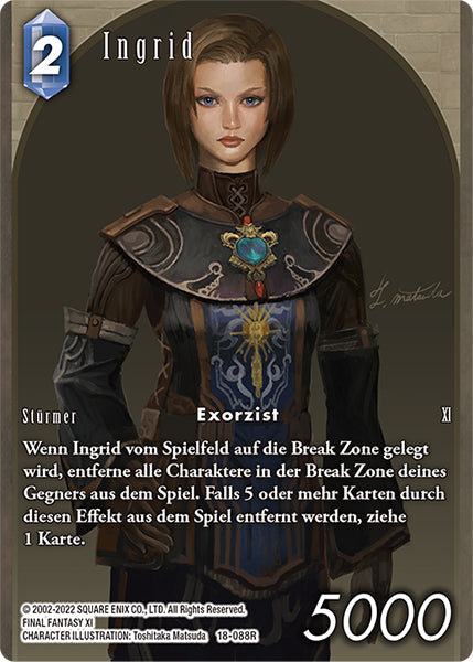 Final Fantasy Opus 18-088 R Ingrid Wasser