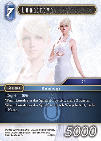 Final Fantasy Opus 18-098 R Lunafreya Wasser