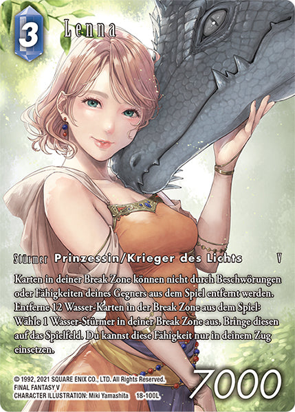Final Fantasy Opus 18-100 L Lenna Wasser