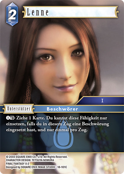 Final Fantasy Opus 18-101 C Lenne Wasser