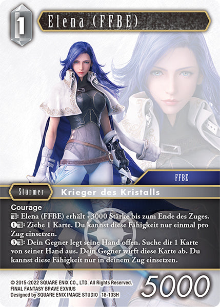 Final Fantasy Opus 18-103 H Elena /FFBE) Licht