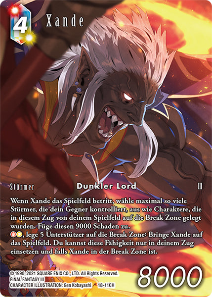 Final Fantasy Opus 18-110 H Xande Feuer/Erde