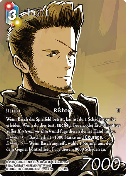 Final Fantasy Opus 18-111 L Basch Feuer/Erde