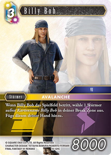 Final Fantasy Opus 18-124 C Billy Bob Erde/Blitz