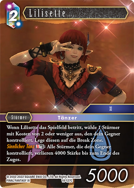 Final Fantasy Opus 18-127 C Lilisette Blitz/Wasser