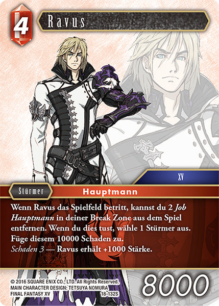 Final Fantasy Opus 18-132 S Ravus Feuer