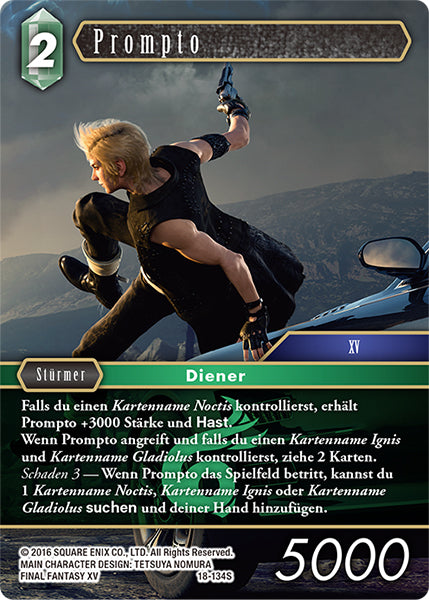 Final Fantasy Opus 18-134 S Prompto Wind