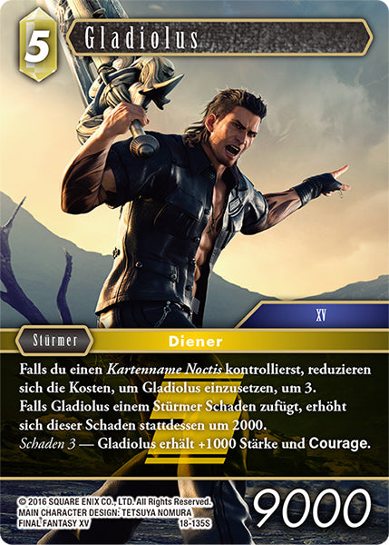 Final Fantasy Opus 18-135 S Gladiolus Erde