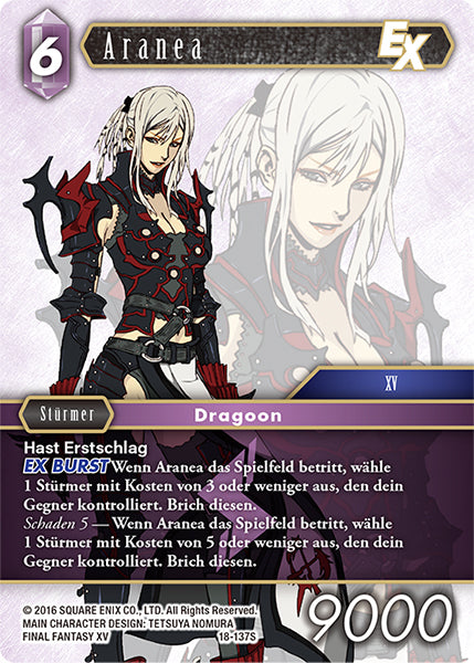 Final Fantasy Opus 18-137 S Aranea Blitz