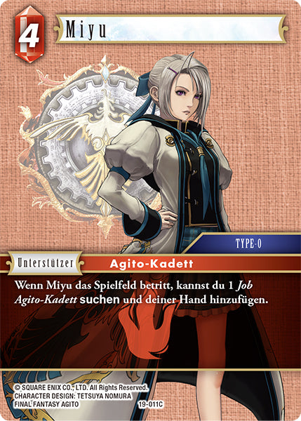 Final Fantasy Opus 19-011 C Miyu Feuer