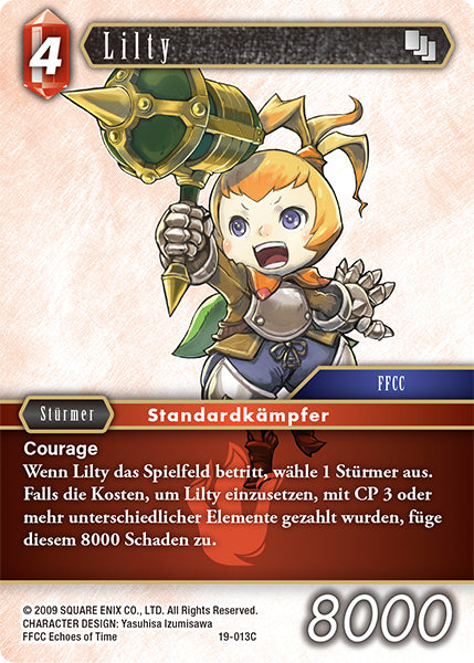 Final Fantasy Opus 19-013 C Lilty Feuer