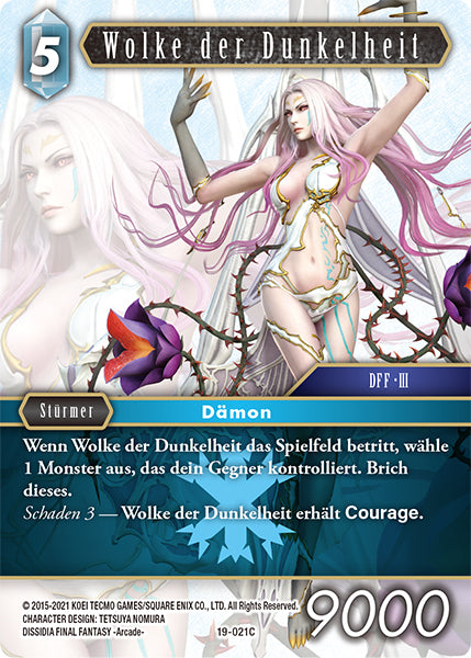 Final Fantasy Opus 19-021 C Wolke der Dunkelheit Eis