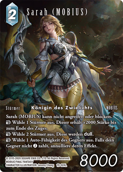 Final Fantasy Opus 19-024 L Sarah (MOBIUS) Eis