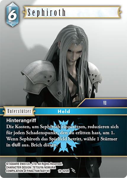 Final Fantasy Opus 19-025 R Sephiroth Eis