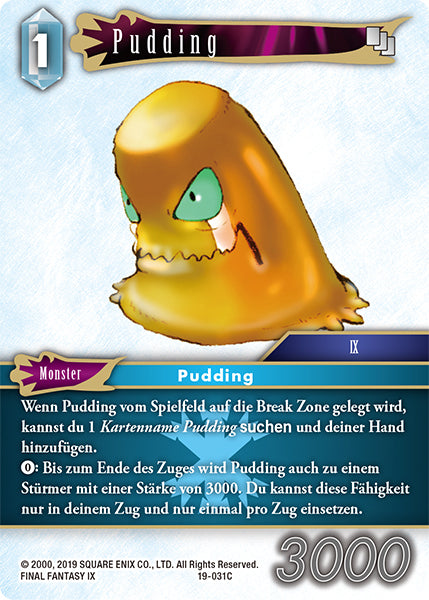 Final Fantasy Opus 19-031 C Pudding Eis