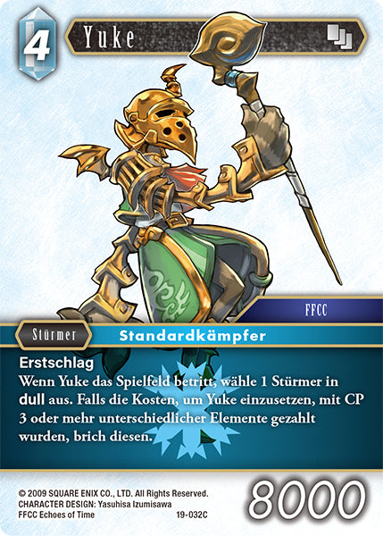Final Fantasy Opus 19-032 C Yuke Eis