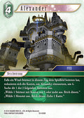 Final Fantasy Opus 19-035 R Alexander Wind