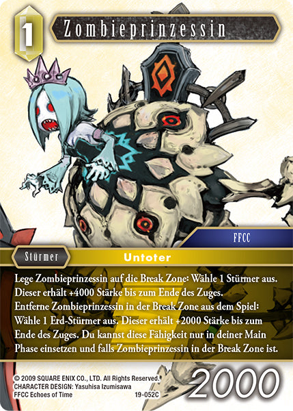 Final Fantasy Opus 19-052 C Zombieprinzessin Erde