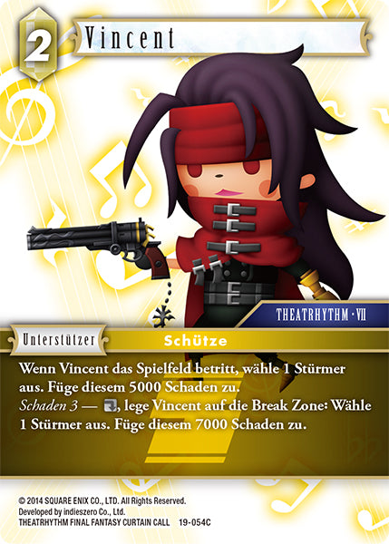 Final Fantasy Opus 19-054 C Vincent Erde