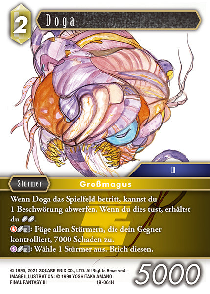 Final Fantasy Opus 19-061 H Doga Erde
