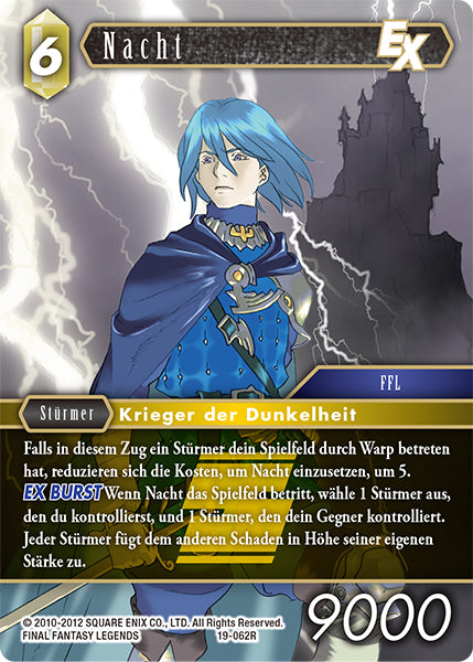 Final Fantasy Opus 19-062 R Nacht Erde