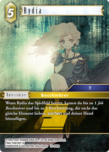 Final Fantasy Opus 19-068 R Rydia Erde