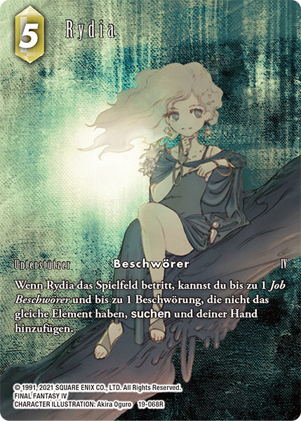 Final Fantasy Opus 19-068 R Rydia Erde