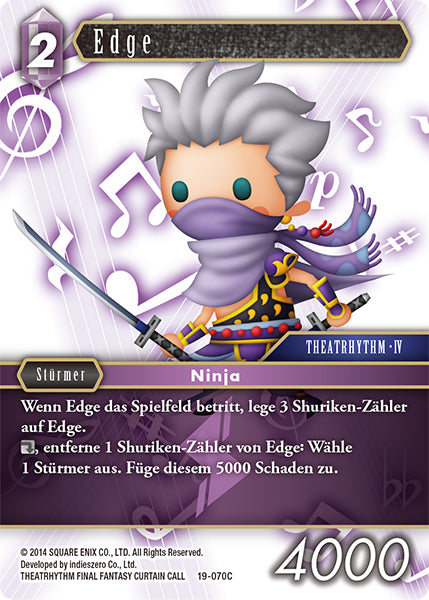Final Fantasy Opus 19-070 C Edge Blitz
