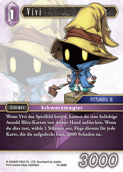 Final Fantasy Opus 19-080 R Vivi Blitz