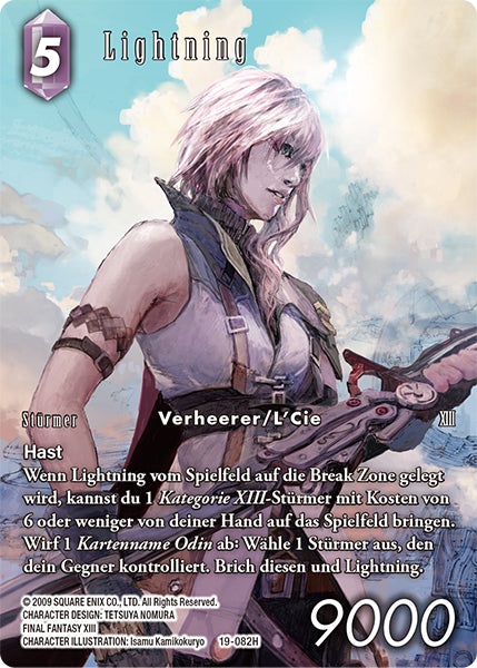 Final Fantasy Opus 19-082 H Lightning Blitz