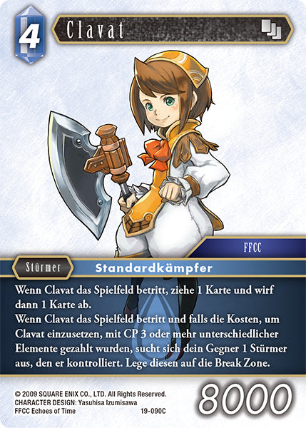 Final Fantasy Opus 19-090 C Clavat Wasser