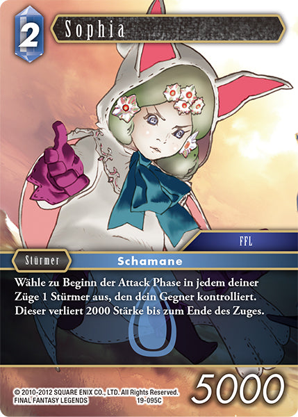 Final Fantasy Opus 19-095 C Sophia Wasser