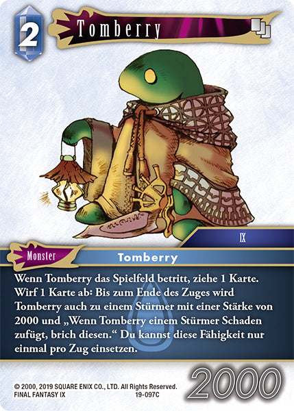 Final Fantasy Opus 19-097 C Tomberry Wasser