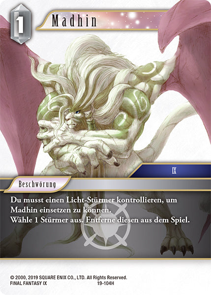 Final Fantasy Opus 19-104 H Madhin Licht