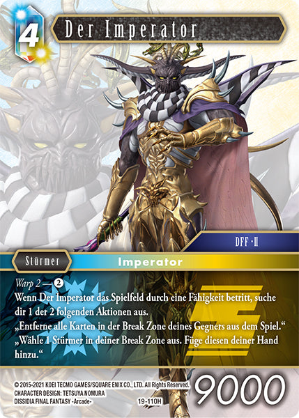 Final Fantasy Opus 19-110 H Der Imperator Eis/Erde