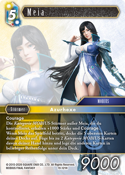 Final Fantasy Opus 19-121 H Meia Erde/Wasser