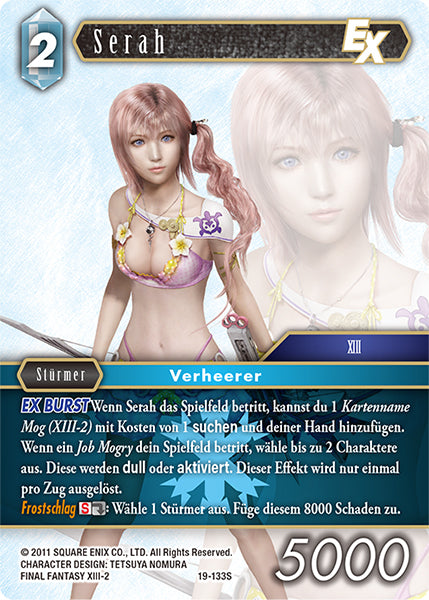 Final Fantasy Opus 19-133 S Serah Eis