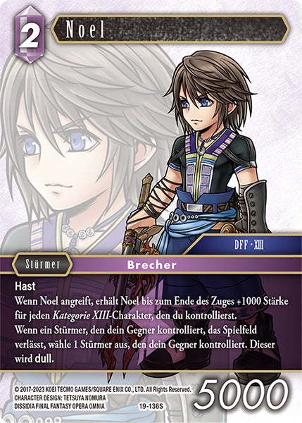 Final Fantasy Opus 19-136 S Noel Blitz