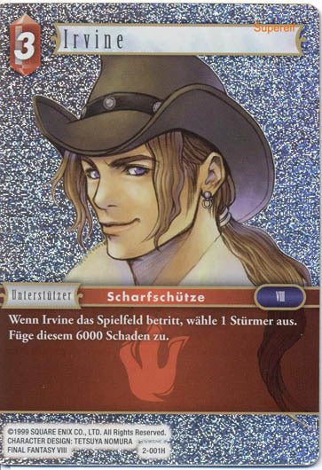 Final Fantasy Opus 2-001 H Irvine Feuer