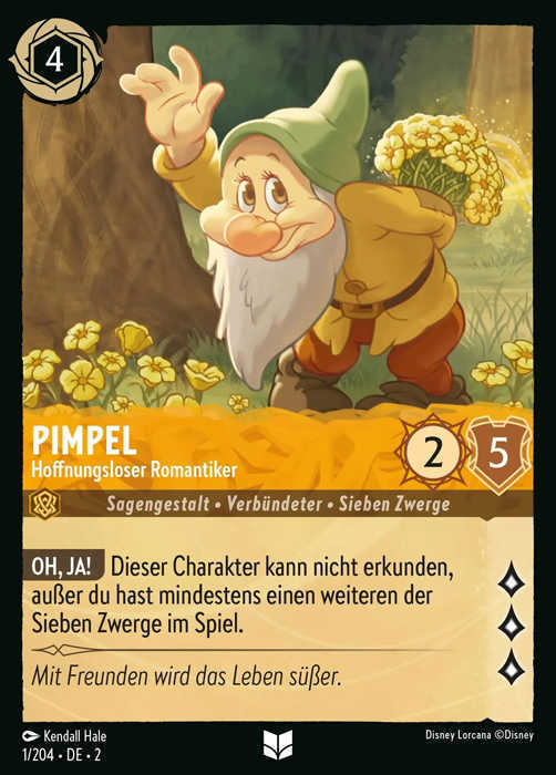 Lorcana Aufstieg der Flutgestalten 2-001 UC Pimpel Bernstein