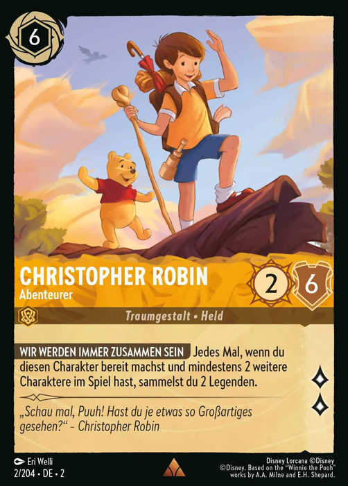 Lorcana Aufstieg der Flutgestalten 2-002 R Christopher Robin Bernstein