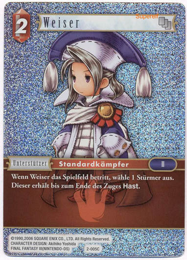 Final Fantasy Opus 2-005 C Weisser Feuer