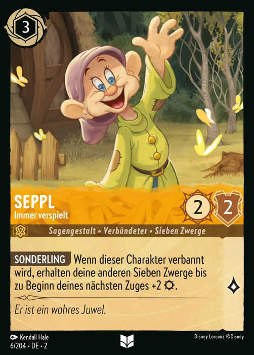 Lorcana Aufstieg der Flutgestalten 2-006 UC Seppl Bernstein