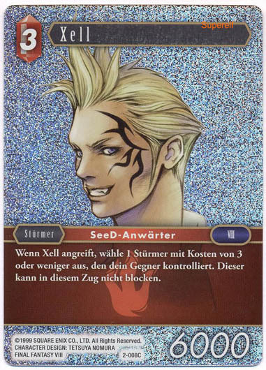 Final Fantasy Opus 2-008 C Xell Feuer