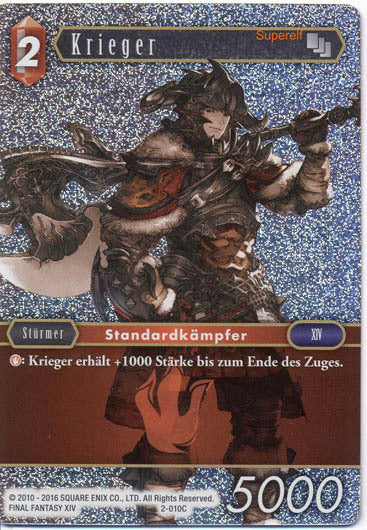 Final Fantasy Opus 2-010 C Krieger Feuer
