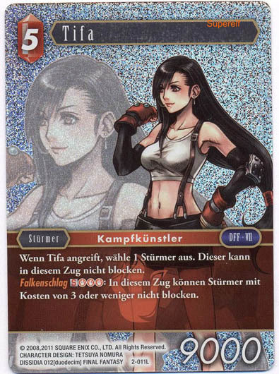 Final Fantasy Opus 2-011 L Tifa Feuer