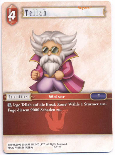 Final Fantasy Opus 2-012 R Tellah Feuer