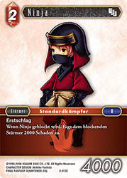 Final Fantasy Opus 2-013 C Ninja Feuer